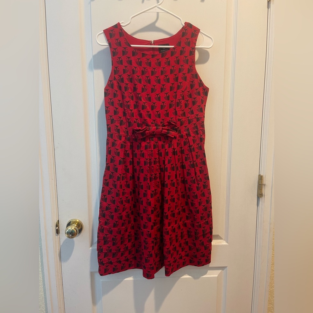 Orla Kiely Owl Print Sleeveless Dress